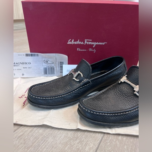 Salvatore Ferragamo Men's Magnifico Loafer Size 7 - Picture 13 of 13